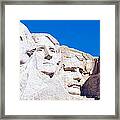 Mount Rushmore, South Dakota, Usa #1 Framed Print