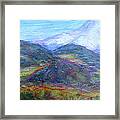 Mountain Patchwork #1 Framed Print
