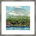 Mt. Agung Bali Indonesia #1 Framed Print