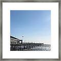 Nags Head Pier Framed Print