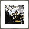 New Jersey Devils V Boston Bruins #1 Framed Print