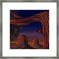 Night Sentinels Framed Print