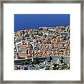 Old City Of Dubrovnik Framed Print