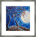 Once In A Blue Moon #1 Framed Print