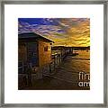 Palm Beach Sunset Framed Print