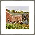 Paterson Great Falls Panorama #1 Framed Print
