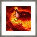 Pele Goddess Of Fire And Volcanoes Framed Print