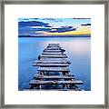 Pier #1 Framed Print