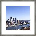 Pittsburgh South Framed Print