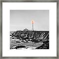 Point Arena Lighthouse #1 Framed Print