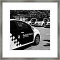 Policia Guardia Urbana Patrol Cars Barcelona Catalonia Spain #1 Framed Print