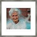 Portrait Of A Cuban Granny #1 Framed Print