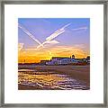 Provincetown Beach At Sunset #1 Framed Print