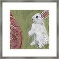 R Is For Rabbit #1 Framed Print