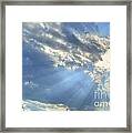 Rays From Heaven #2 Framed Print
