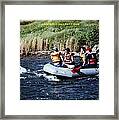 River Rafting #1 Framed Print