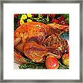 Roast Turkey Framed Print