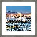 San Diego Bay Panoramic #1 Framed Print