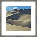 Sand Dunes In Death Valley Framed Print