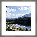 Sandbeach Lake #1 Framed Print