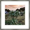 Simien Escarpment Landscape At Sunrise #1 Framed Print
