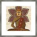 Sitting Buddha #1 Framed Print