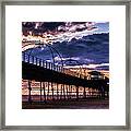 Southport Pier At Sunset Framed Print