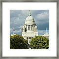 State Capital Building Of Providence #1 Framed Print