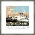Steamship Massachusetts Framed Print