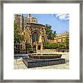 Sterling Memorial Library And The Women's Table - Yale University #3 Framed Print