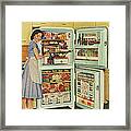 Stor-mor  1950s Uk Fridges Freezers #1 Framed Print