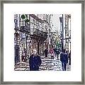 Streets And People #1 Framed Print