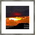 Sunset - Tumon Bay Guam #1 Framed Print