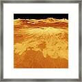 Surface Of Venus #1 Framed Print