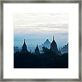 Temples In Bagan, Myanmar #1 Framed Print