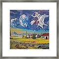 Thunder From The Past Framed Print