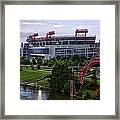 Titans Lp Field #1 Framed Print