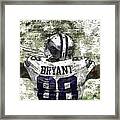 Touchdown Bryant #1 Framed Print