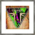 Triumph Motorcycle Badge #1 Framed Print