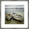 Two Boats Framed Print
