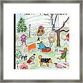 Canine Couture Framed Print