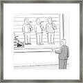 New Yorker March 6th, 2017 Framed Print