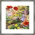 Fairies And Frog Prince Framed Print