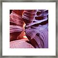Upper Antelope Canyon, Page, Arizona #1 Framed Print