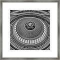 Us Capitol Rotunda #1 Framed Print