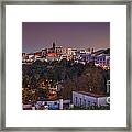 Vejer De La Frontera Panorama Cadiz Spain #1 Framed Print