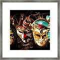 Venetian Masks #1 Framed Print