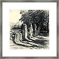 Wayland's Smithy Barrow Framed Print