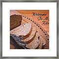 Welcome To My Kitchen Framed Print