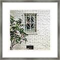 White Brick #1 Framed Print